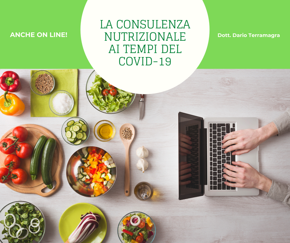 La consulenza nutrizionale ai tempi del Covid-19